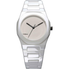 D1 Milano CEBU02 Ceramic Pure White  Μινιμαλιστική Κεραμική Κομψότητα 37 mm